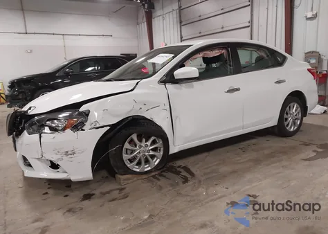 2018 Nissan Sentra Sv z USA, uszkodzony, nr VIN 3N1AB7AP2JY212492